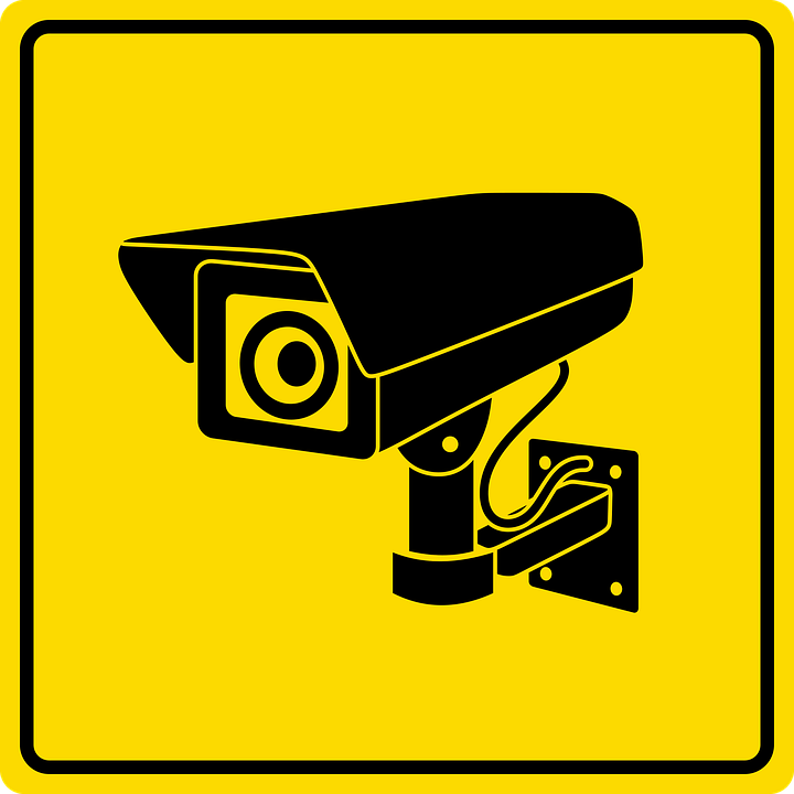 CCTV Camera Sign Millennium Security
